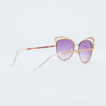 Rose Gold and Violet