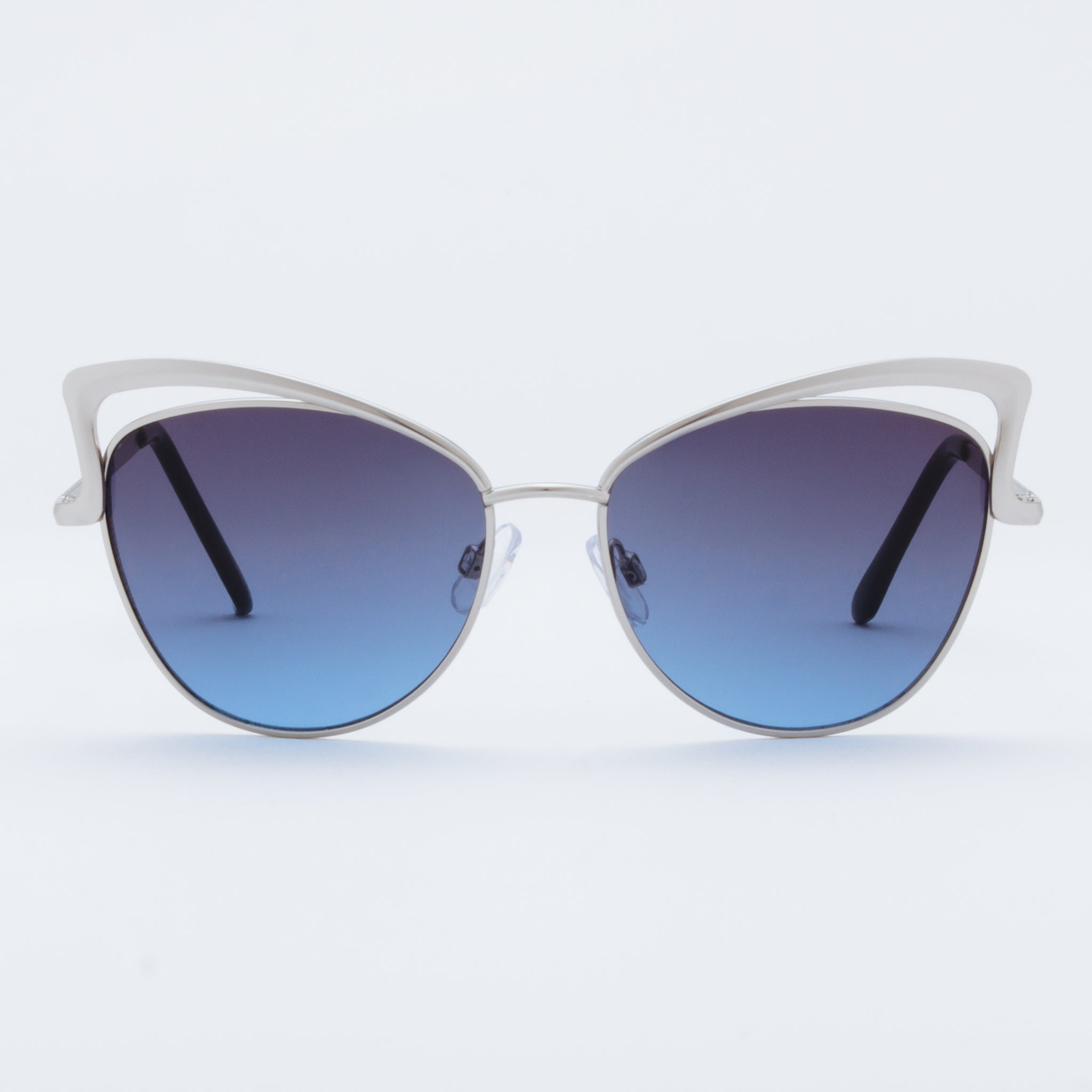 Silver and Blue