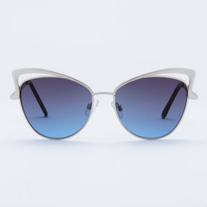 Silver and Blue
