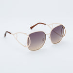 Gold w Ombre Lens